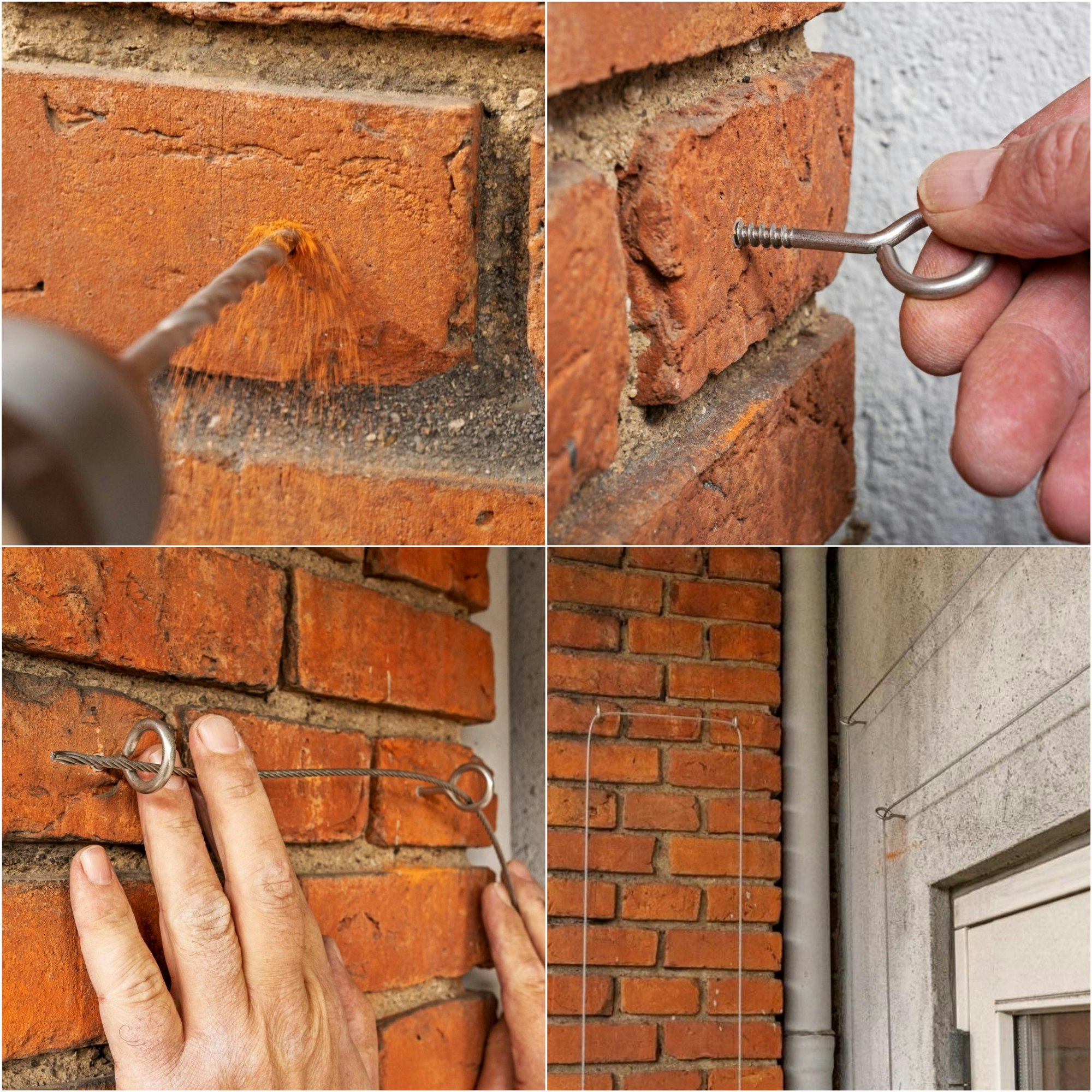 Lav et espalier på muren.